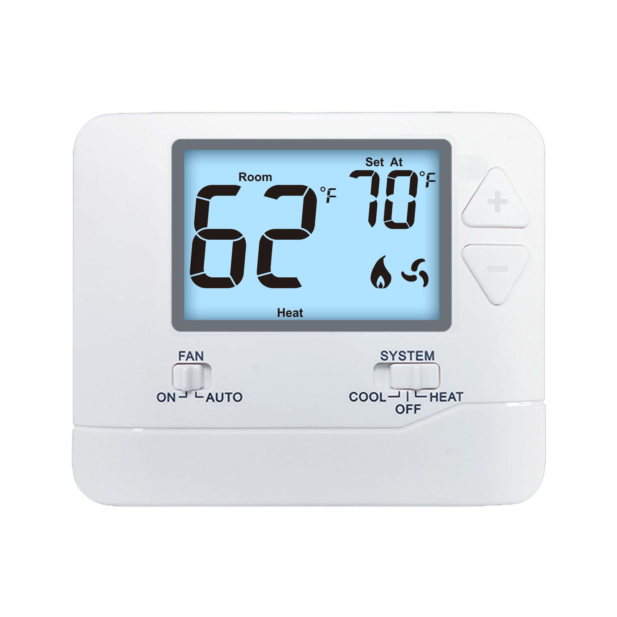 The Digital Thermostat with Remote Sensors solves this critical flaw by pairing a central thermostat with wireless sensors placed in key rooms, ensuring every area of your home stays comfortable. ​